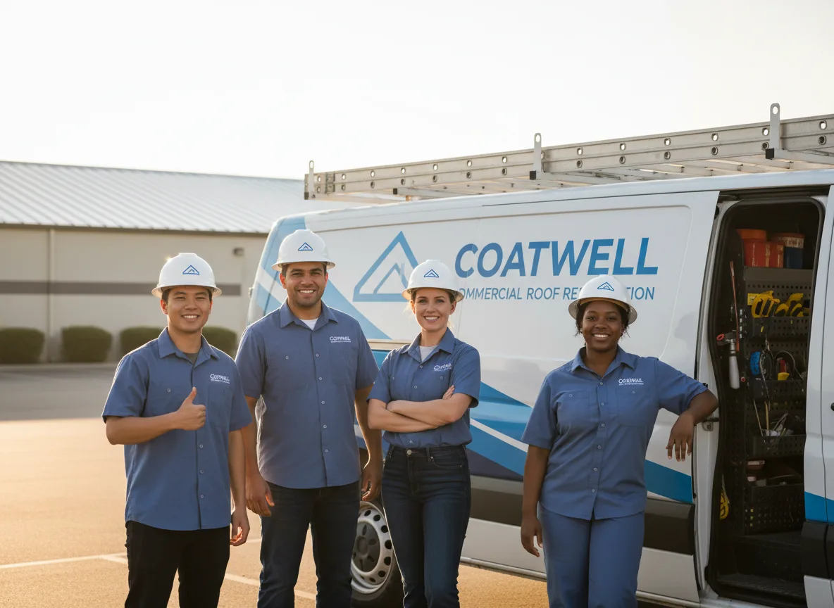 Commercial roof coating company in Tomah, WI